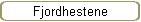 Fjordhestene